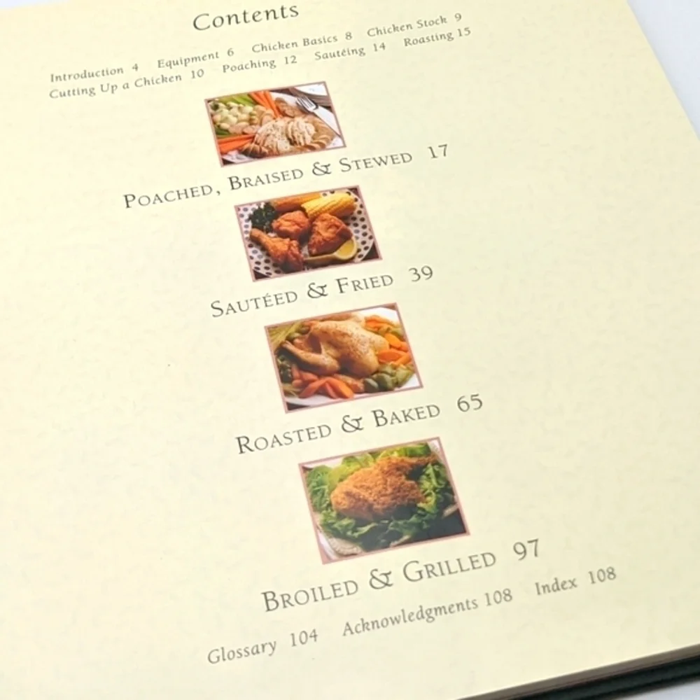 Williams Sonoma TIME LIFE Chicken Cookbook 90s Edition